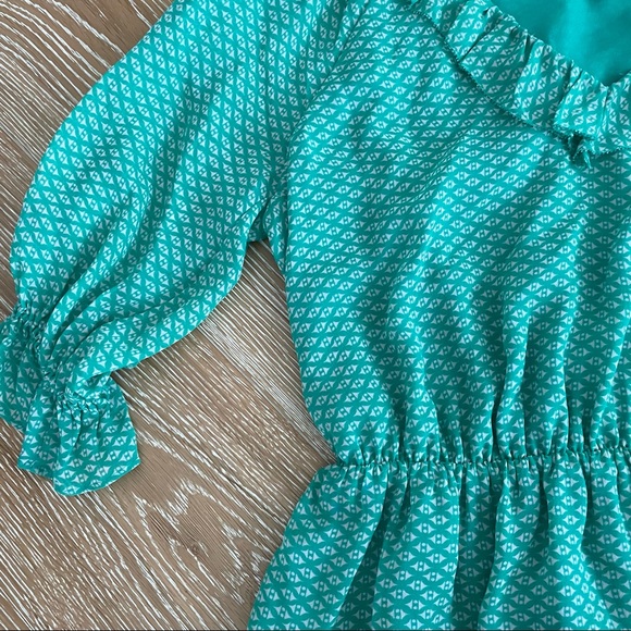 joie turquoise blouse - Picture 2 of 3